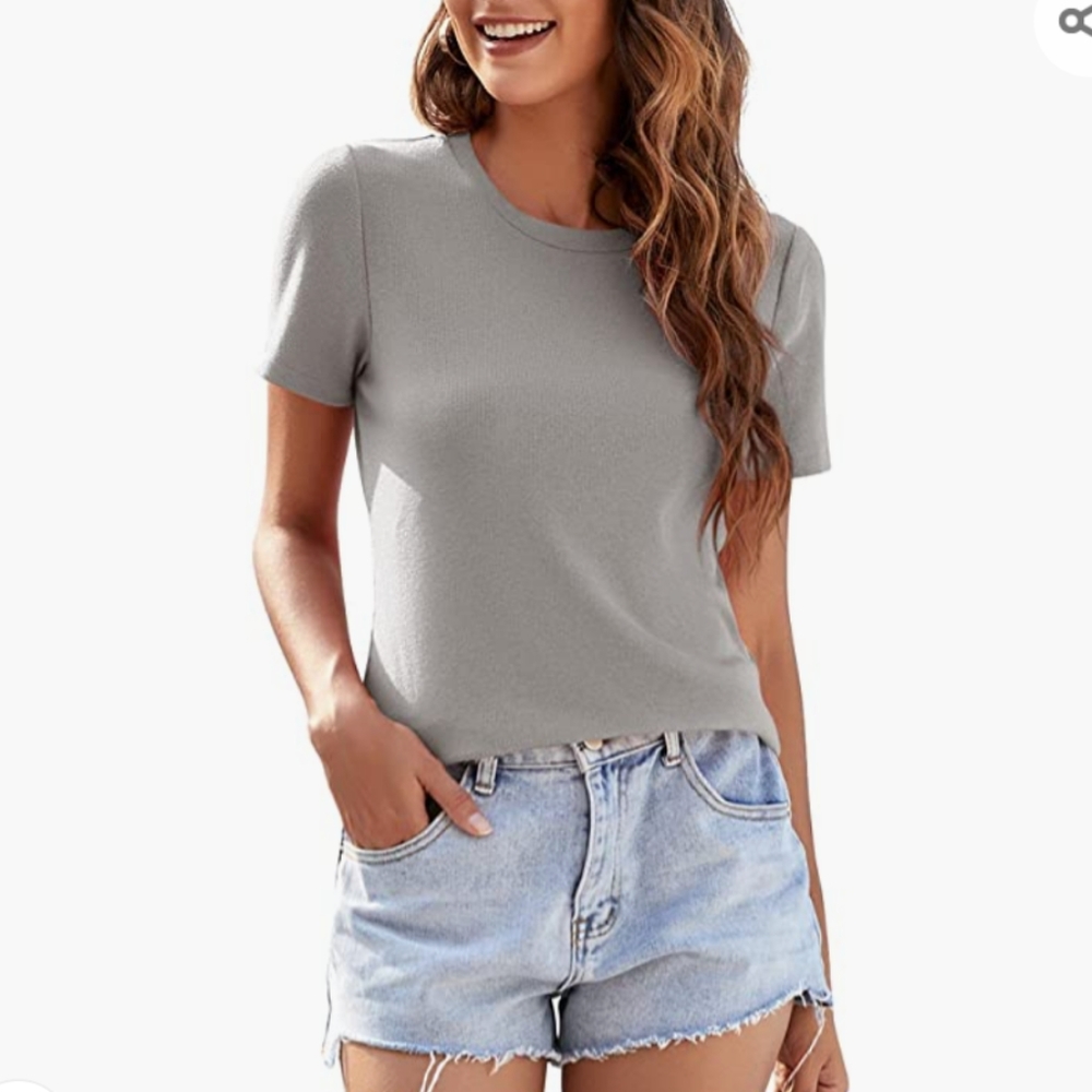 Womens short sleeve top